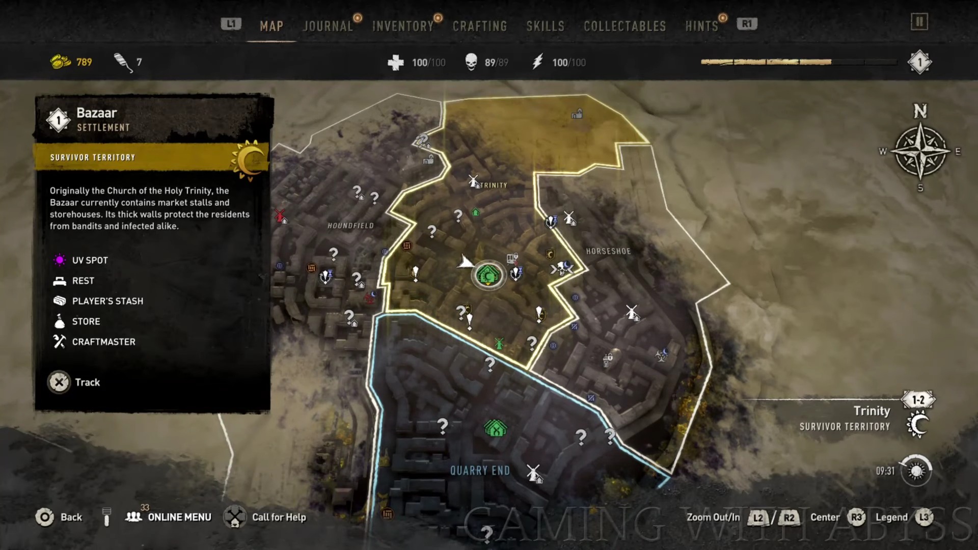 Dying Light 2 Bazaar Tower Posizione della mappa sicura e codice di sicurezza