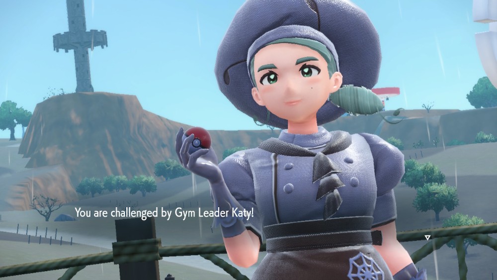 Pokémon Katy Cortondo battaglia capopalestra