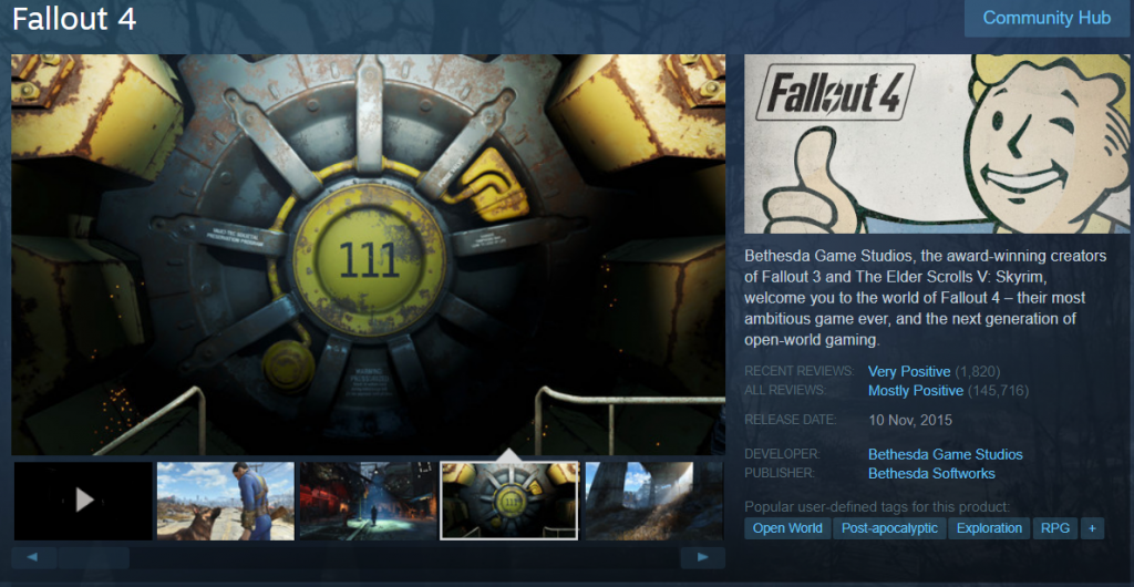 Fallout 4 continua a bloccarsi