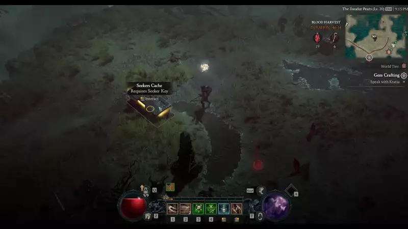 Diablo 4 Come utilizzare le chiavi del cercatore Sblocco delle cache del cercatore per gli oggetti