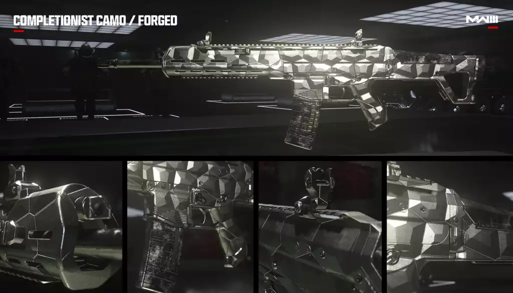 Mimetica arma forgiata in Call of Duty: Modern Warfare 3.