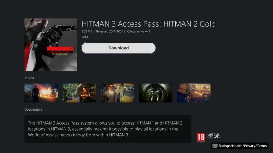 Hitman 3: come importare tutti i livelli e le posizioni da Hitman 1 e Hitman 2 su PS5, PS4 4