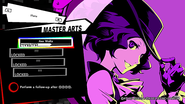 Persona 5 Strikers Master Arts Guide