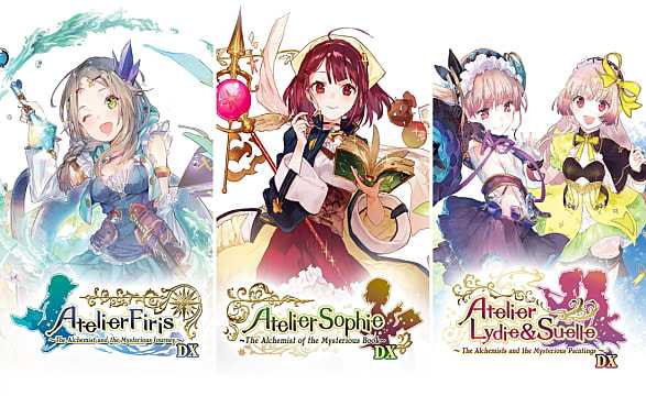 Koei Tecmo e Gust annunciano Atelier Mysterious Trilogy DX