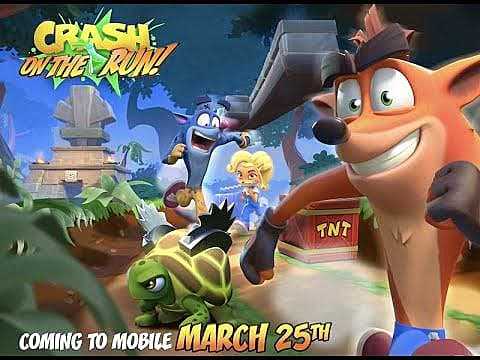 Crash Bandicoot: On the Run salta sul cellulare oggi