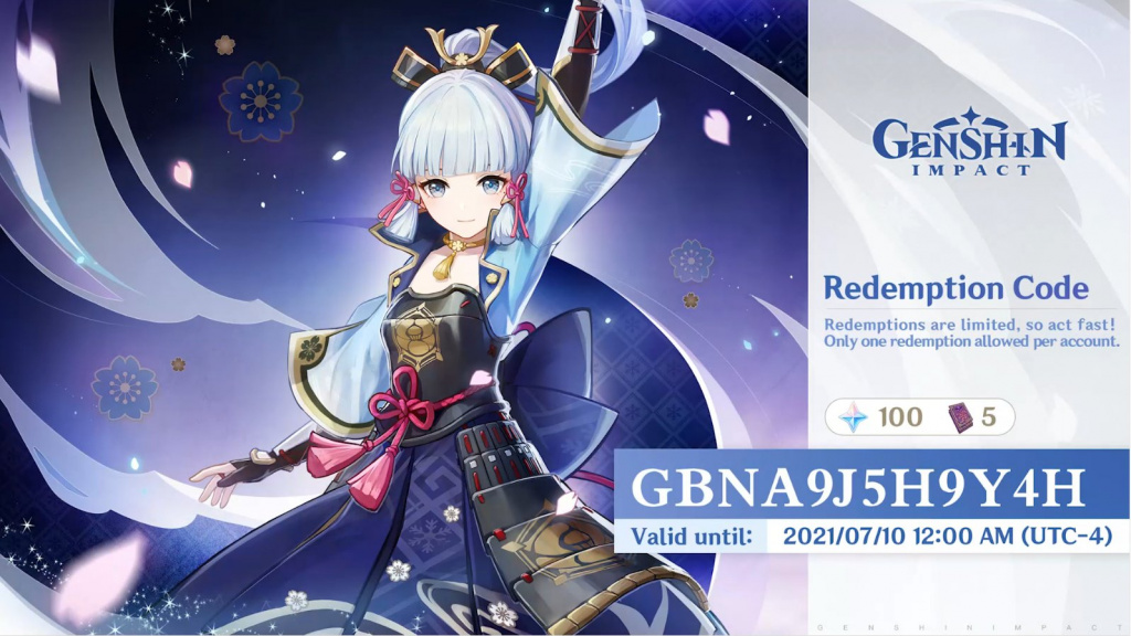 Genshin Impact 2.0 Riscatta codici (9 luglio)