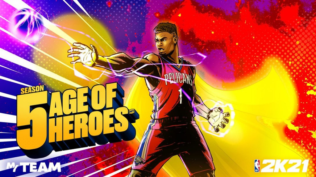NBA 2K21 Age of Heroes Super Pack Market