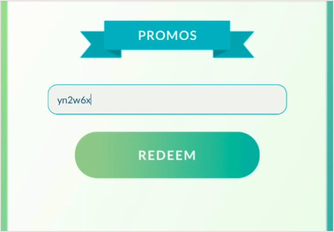 pokemon go codici promozionali riscattare nuovi