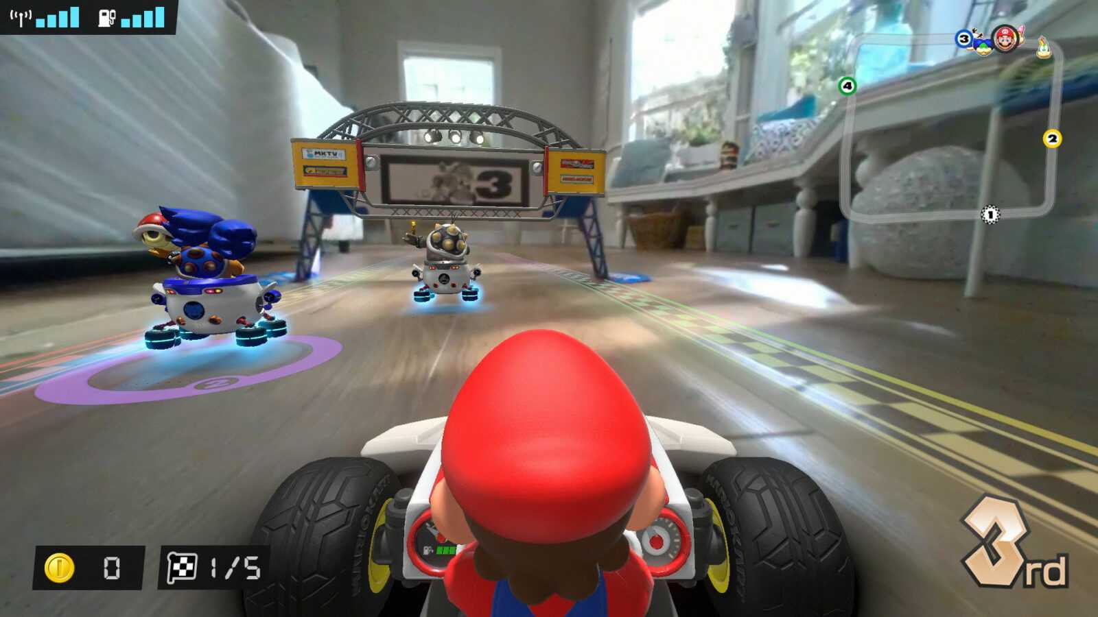 Mario Kart Live: l'aggiornamento del circuito di casa porta nuovi progetti di pista e Kart