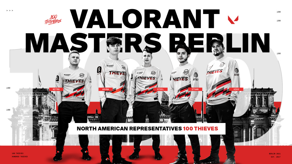 100 Thieves Valorant Masters Berlino qualificati