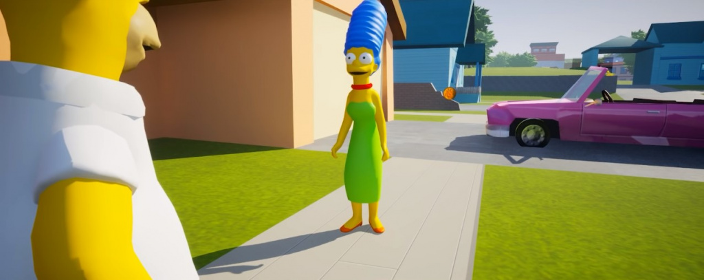 I Simpson: Hit & Run è stato rifatto con Unreal Engine e sembra fenomenale