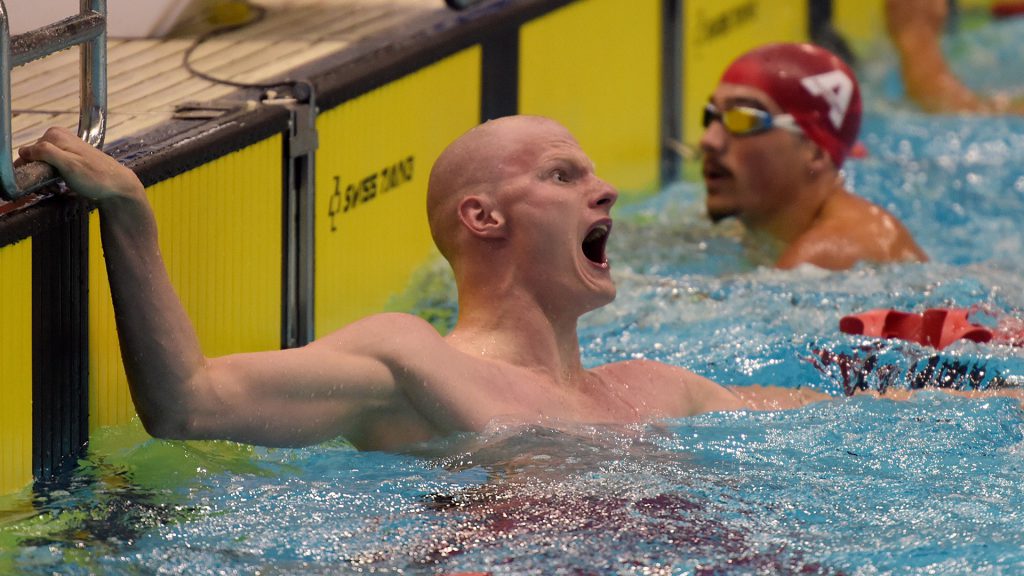 L'ex professionista Valorant vince l'oro alle Paralimpiadi nel nuoto