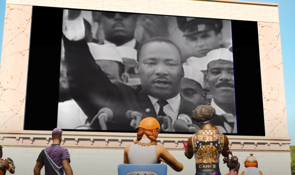 Martin Luther King Fortnite
