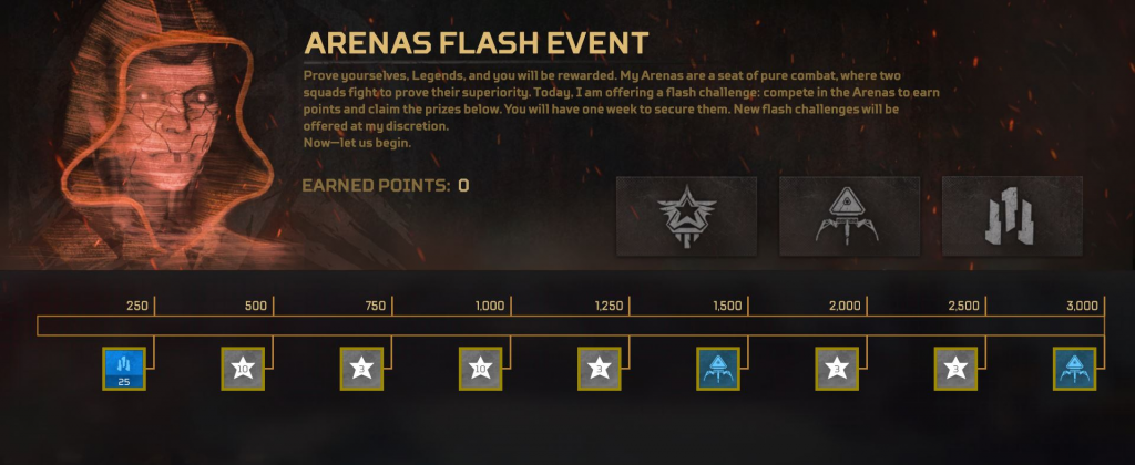 Evento Flash di Apex Legends Arenas: date, ricompense, skin e altro