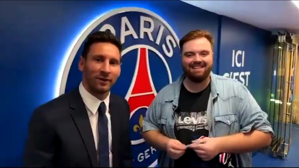 Ibai intervista Messi