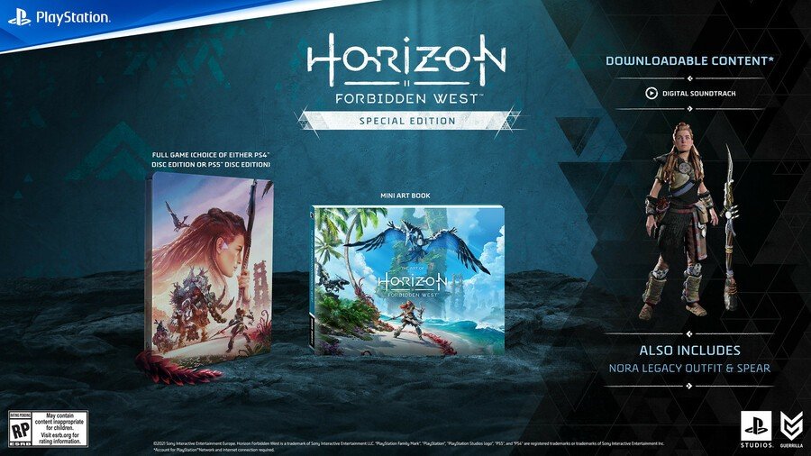 Horizon Forbidden West PS5 Edizione speciale per PS4