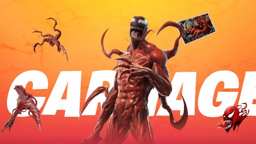 Come ottenere la skin mitica Carnage Symbiote nella stagione 8 di Fortnite?