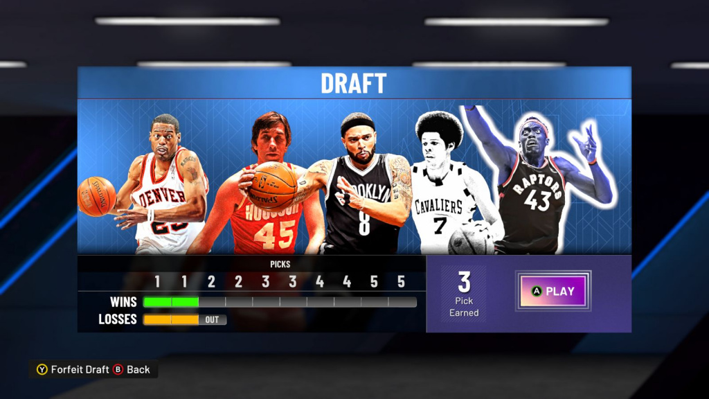 NBA 2K22 introduce una nuova modalità di gioco all'interno di MyTeam: Draft