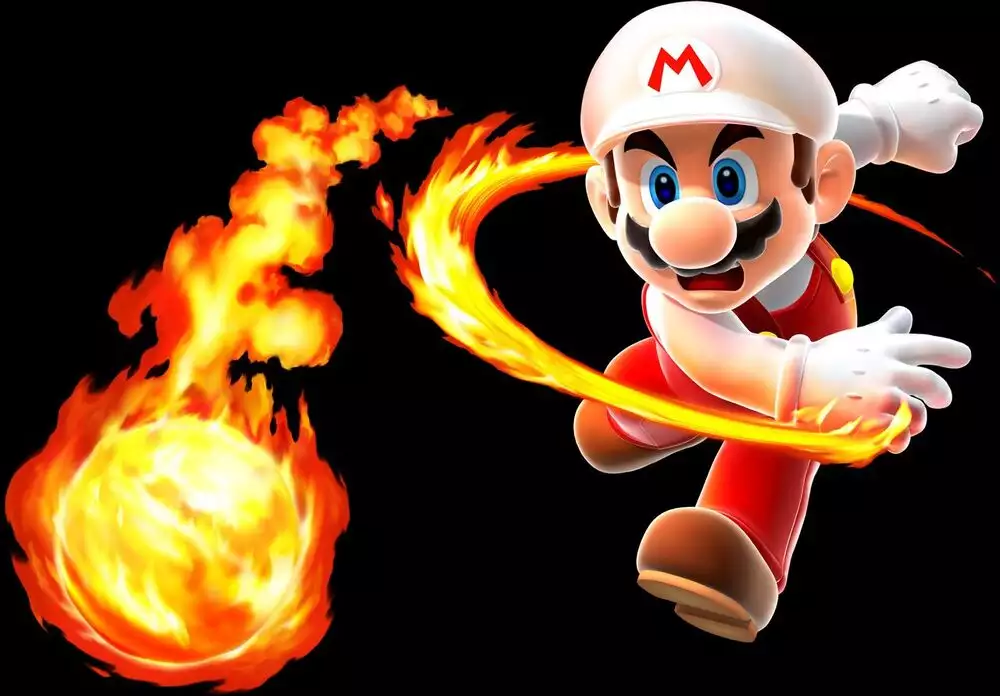 Fire Mario o Fiery Mario nel videogioco Super Mario Bros..  (Immagine: Nintendo)