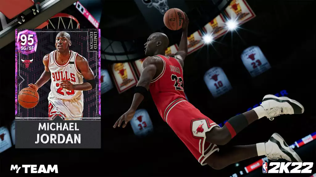 NBA 2K22 MyTeam in edizione limitata Michael Jordan 