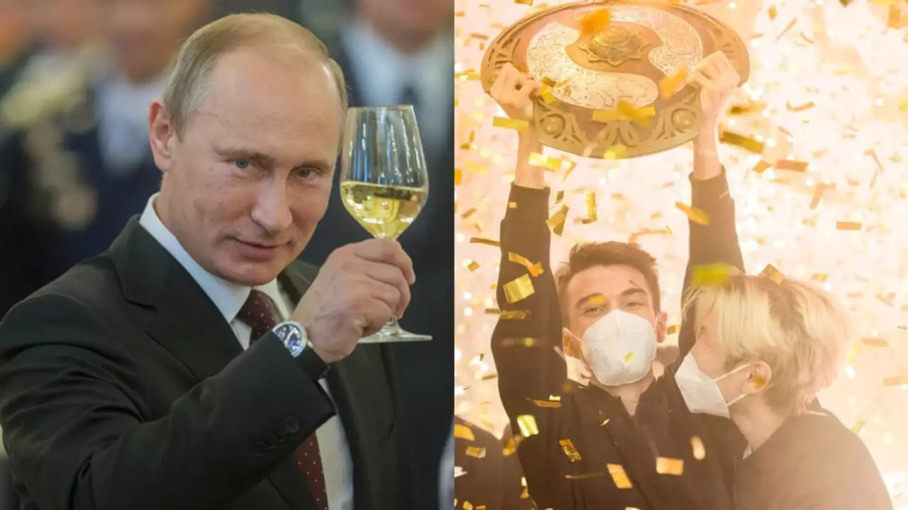 Vladimir Putin invia un messaggio a Team Spirit dopo la vittoria di TI10