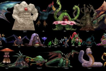 Glorious Final Fantasy 7, 8, 9 Le gallerie del bestiario ci ricordano i fantastici disegni dei mostri