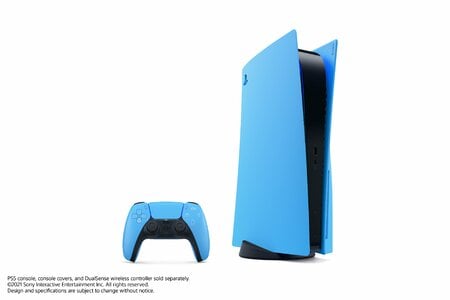Tutti i colori della cover della console PS5: Starlight Blue 1