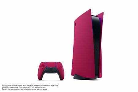 Tutti i colori della cover della console PS5: Cosmic Red 1