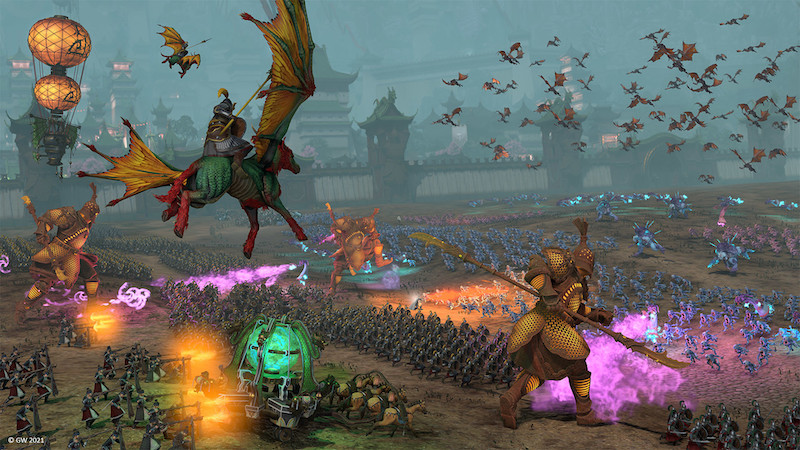 L'aggiornamento di Total War: Warhammer III riporta 2 campi di battaglia del dominio