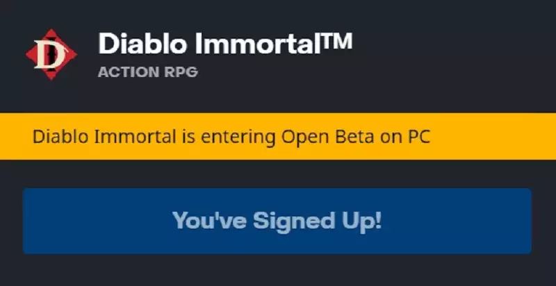 Diablo Immortal precarica come installare download size file PC battle.net launcher data e ora regioni