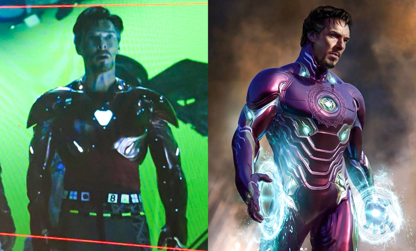 Doctor Strange diventa Iron Man in Avengers: Infinity War