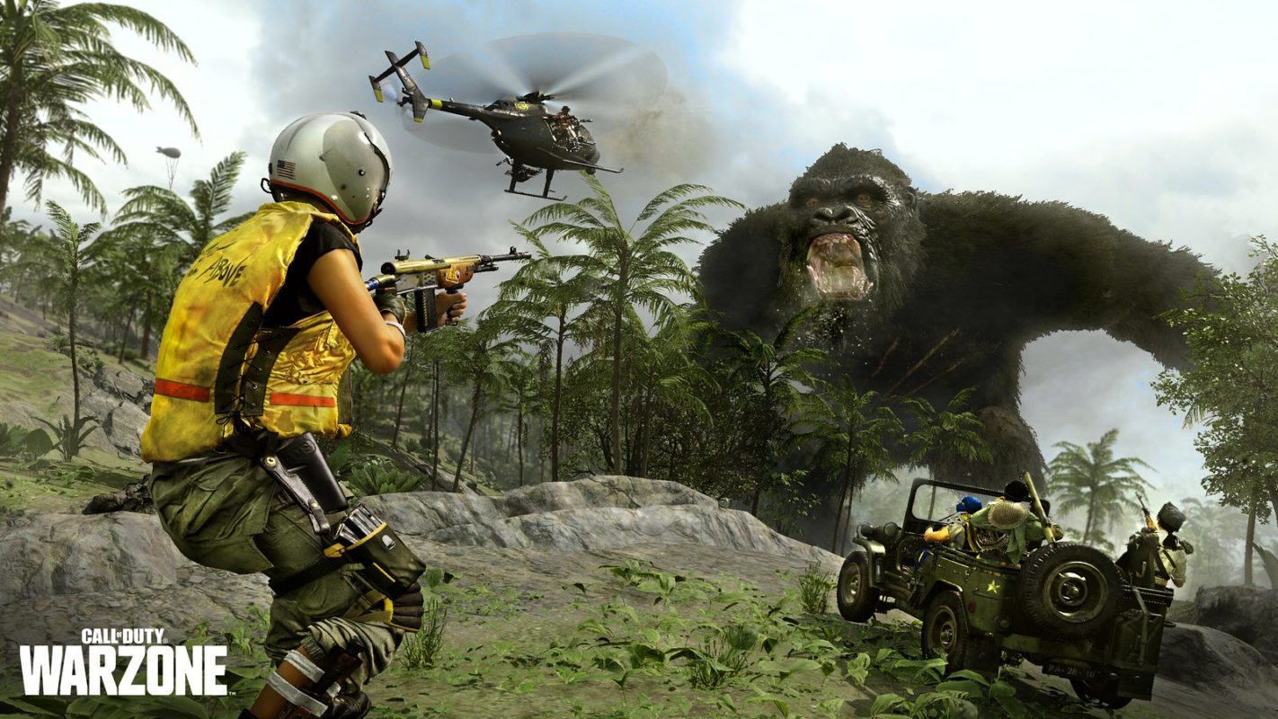 Il nuovo evento di Call Of Duty: Warzone porta Godzilla e King Kong in gioco