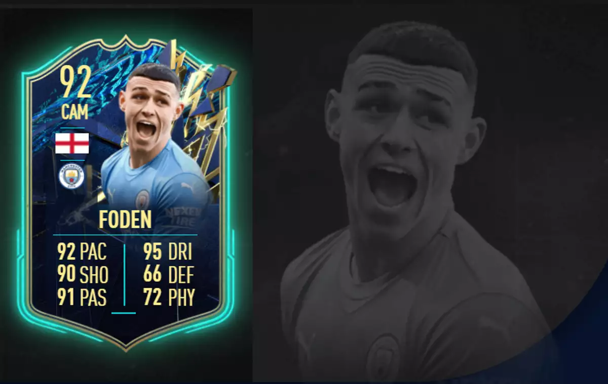 FIFA 22 Phil Foden TOTS SBC – Cheapest solution, stats, and rewards