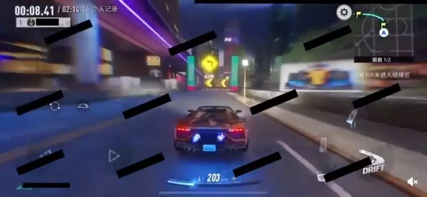Il nuovo video gameplay del gioco NFS per dispositivi mobili Need for Speed ​​fa trapelare dettagli sulla mappa di calore alla deriva Tencent EA