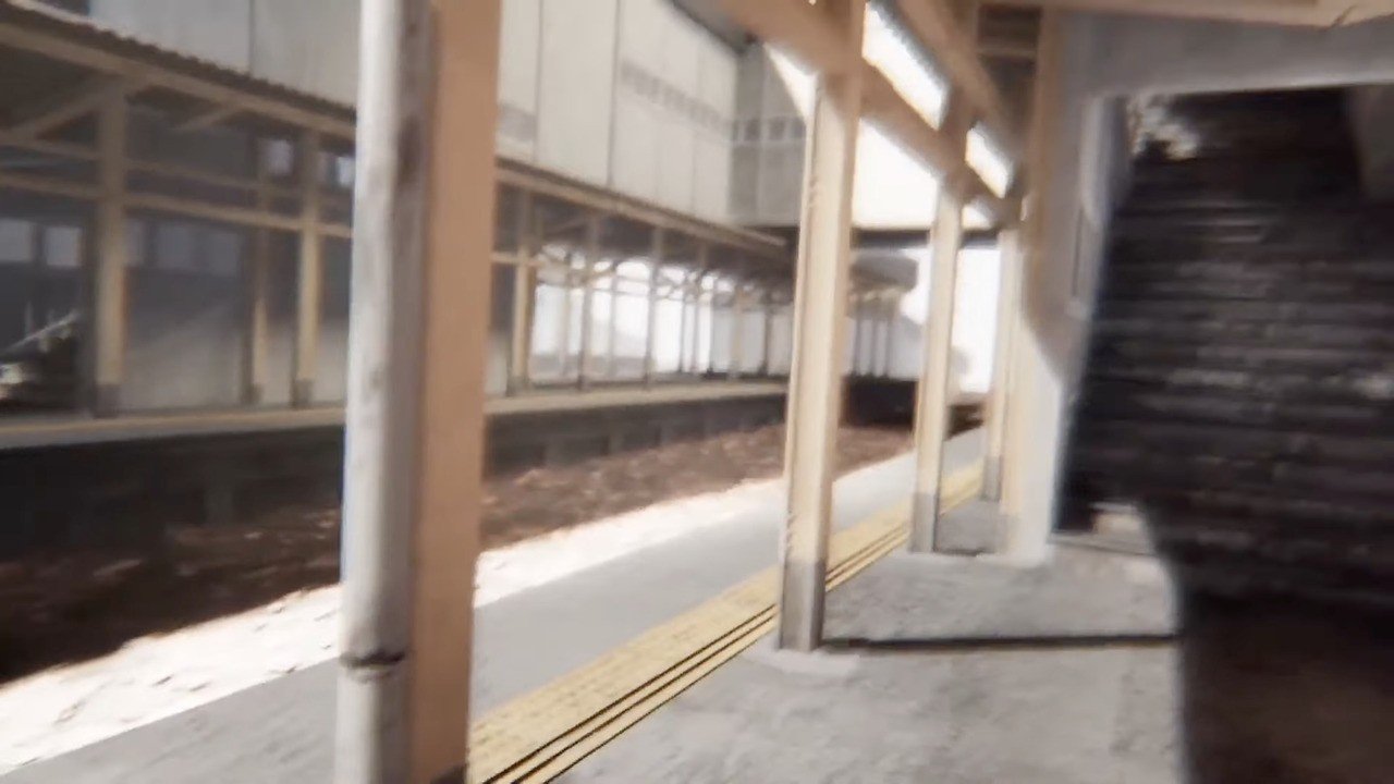 Casuale: La demo di Unreal 5 Train Station Remade in Dreams si avvicina sorprendentemente