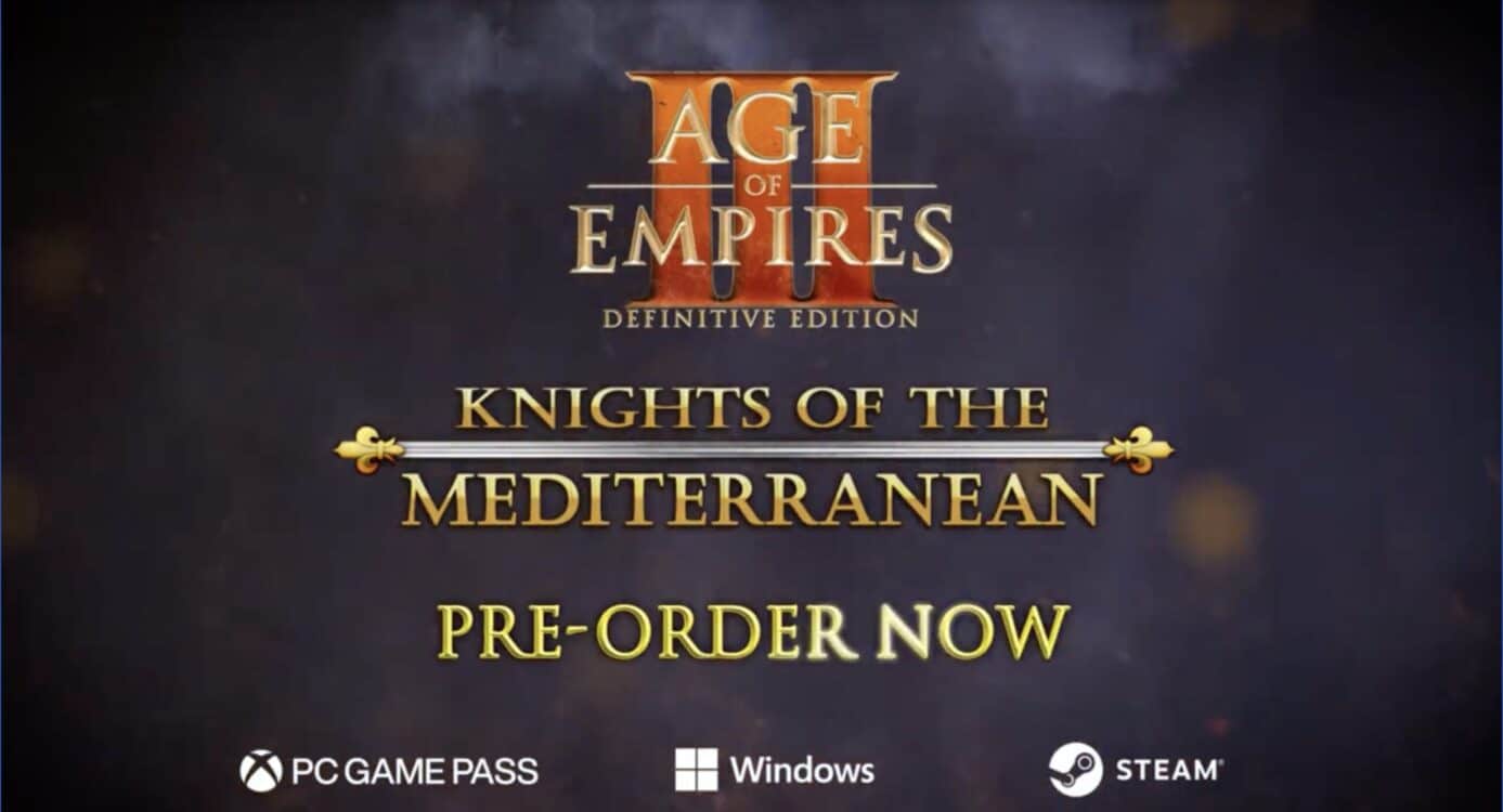 Age of Empires III: Definitive Edition – Knights of the Mediterranean riceve un nuovo trailer