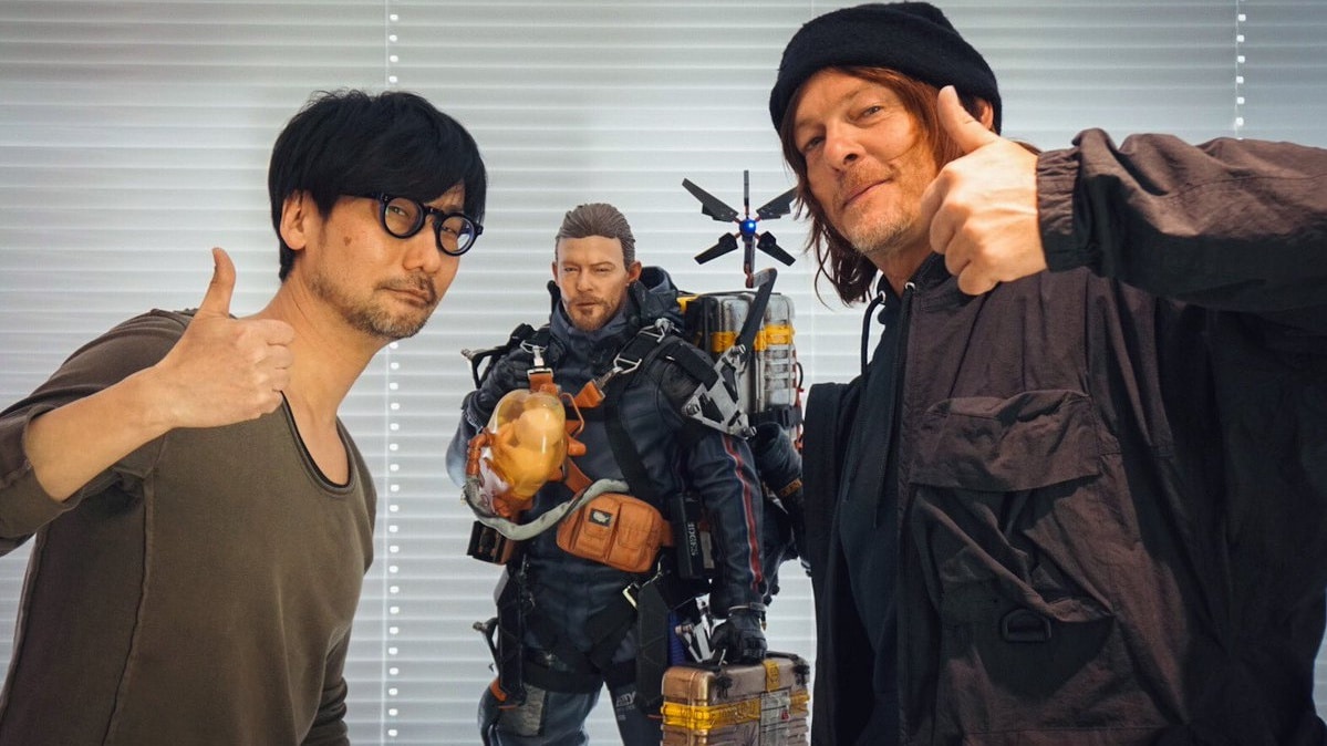 Hideo Kojima condivide nuove foto con Norman Reedus, prendendolo in giro per Death Stranding 2 Leak