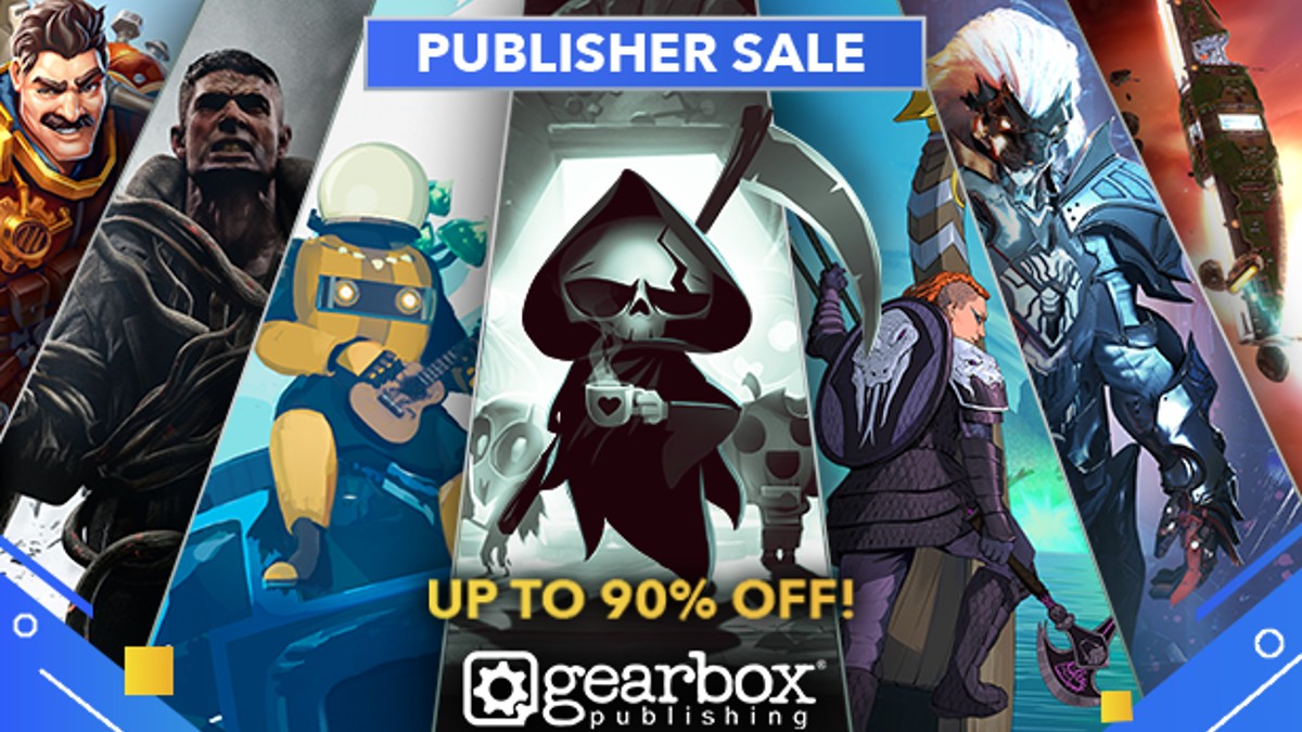 Annunciata la promozione per gli editori di Gearbox per Steam, la promozione speciale di 5 giorni è ora disponibile