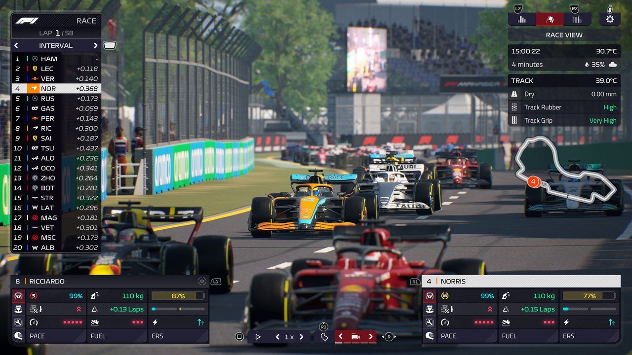 Il gameplay di F1 Manager 2022 svelato, traccia un percorso verso PS5, PS4 questo agosto