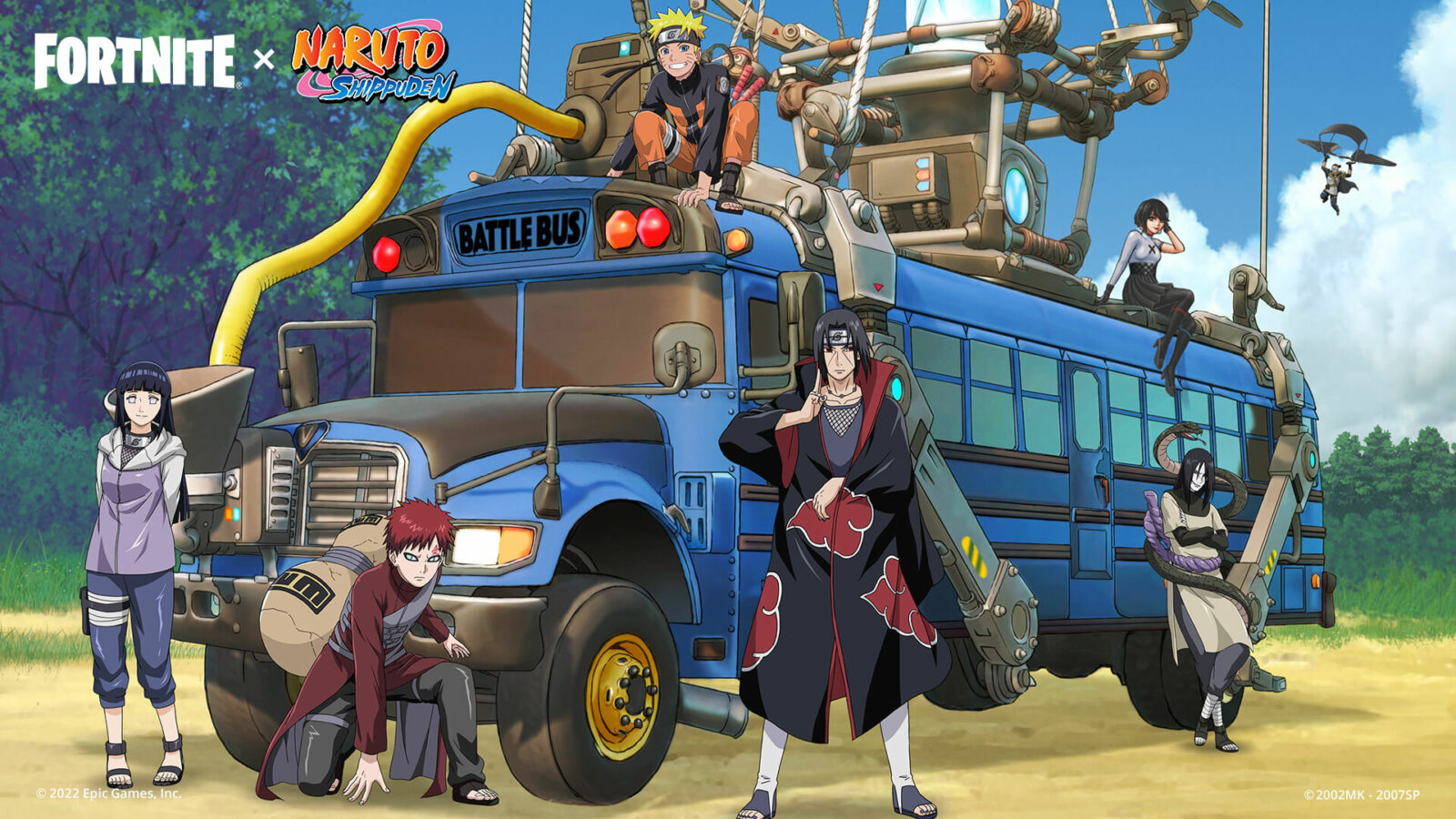 Continua la collaborazione tra Fortnite x Naruto, che aggiungono nuovi personaggi al gioco