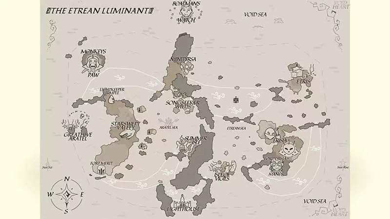 Mappa non ufficiale di Roblox Deepwoken
