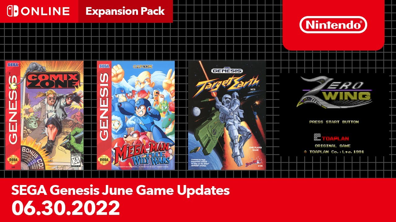 Quattro nuovi giochi Sega Genesis in arrivo su Nintendo Switch Online, incluso Mega Man!