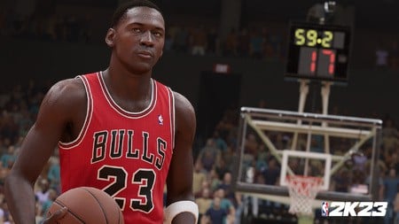 Screenshot di NBA 2K23 MJ 1986