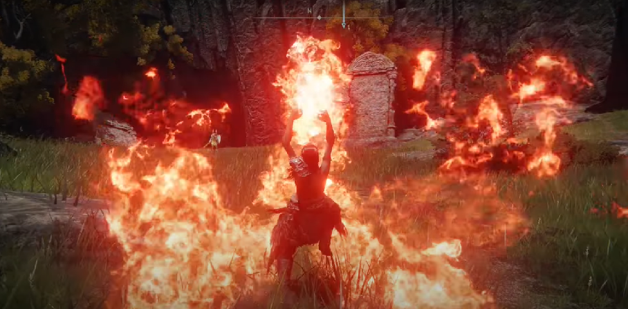 La nuova modalità Elden Ring include la capacità di dominare il fuoco