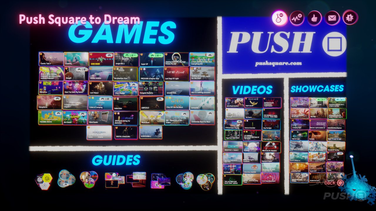 Push Square ora ha la sua collezione Dreams realizzata da Media Molecule