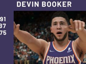Valutazioni di Devin Booker in NBA 2k23 Phoenix Suns