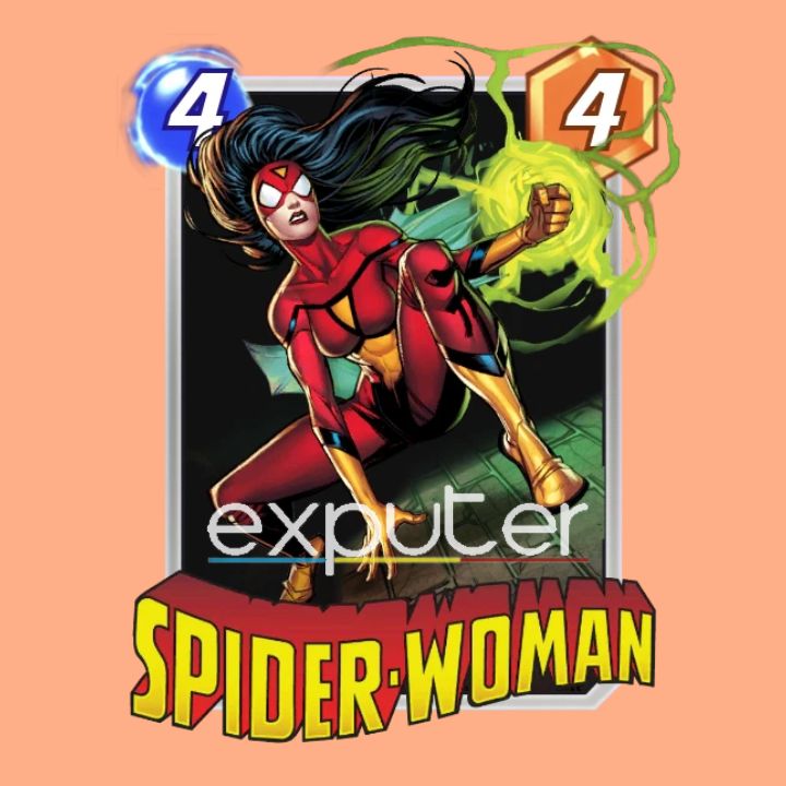 Spider-Woman con 4 Costo e 4 Potere