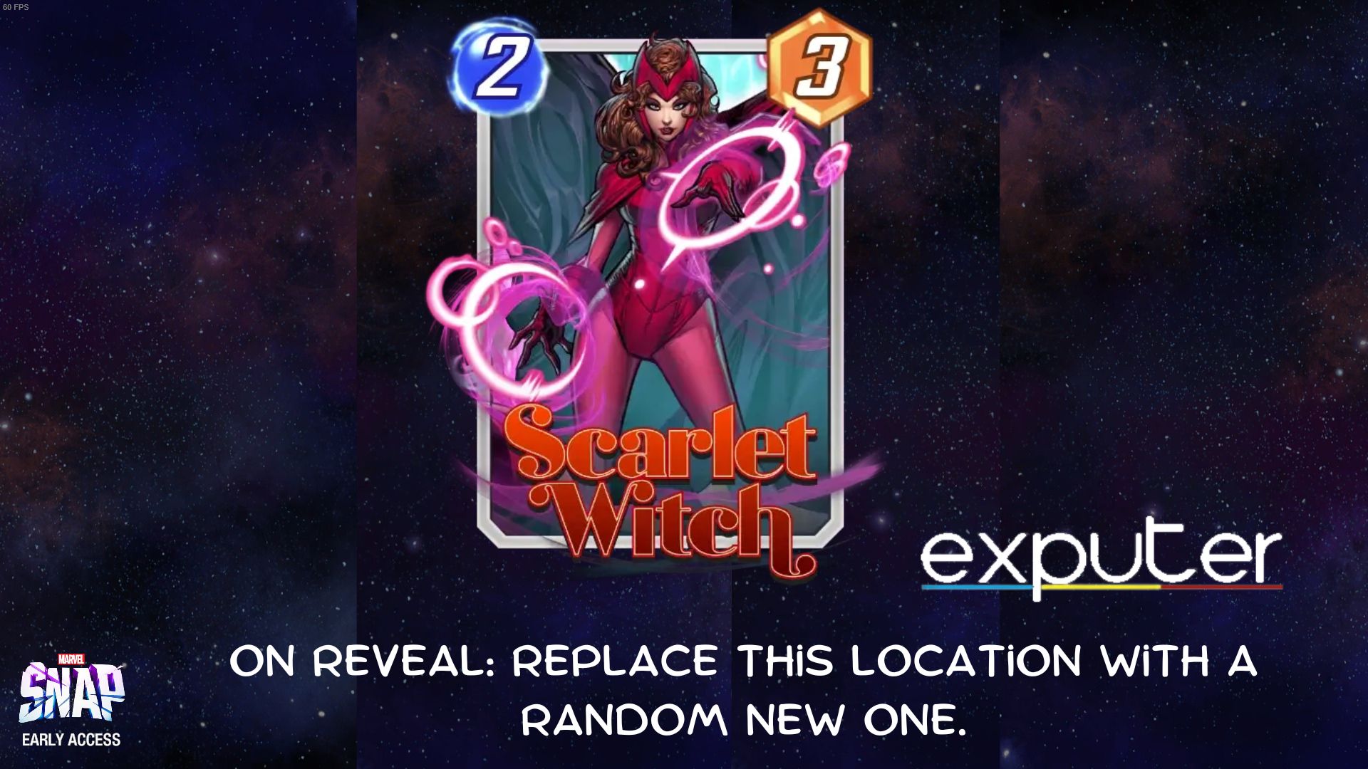 Marvel Snap Scarlet Witch nel mazzo Avenger