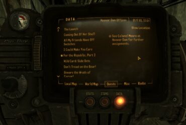 Comandi della console di Fallout New Vegas