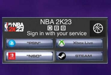 accesso all'app NBA 2K23